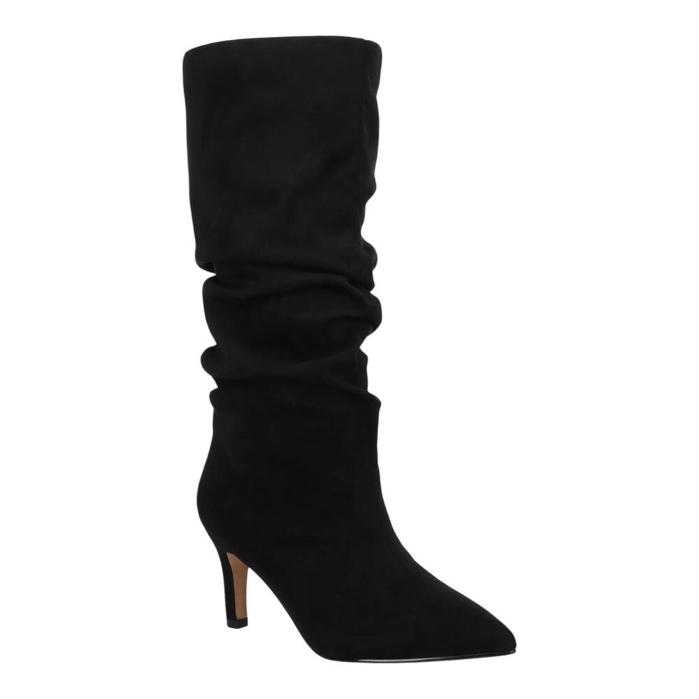 Journee Women's Sonnet Slouchy Wide Calf Dress Boots Black Size 8